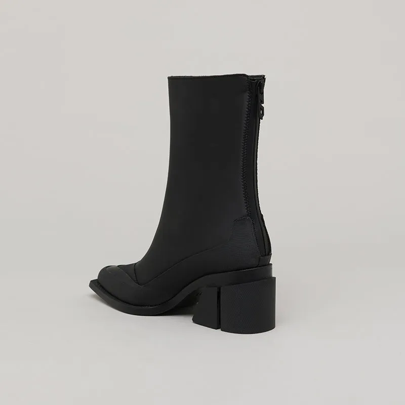 both - GAO LOW HEEL ZIP-BLACK sold by both product image thumbnail 3