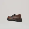 both - GAO PIERCED LOAFER-BROWN sold by both