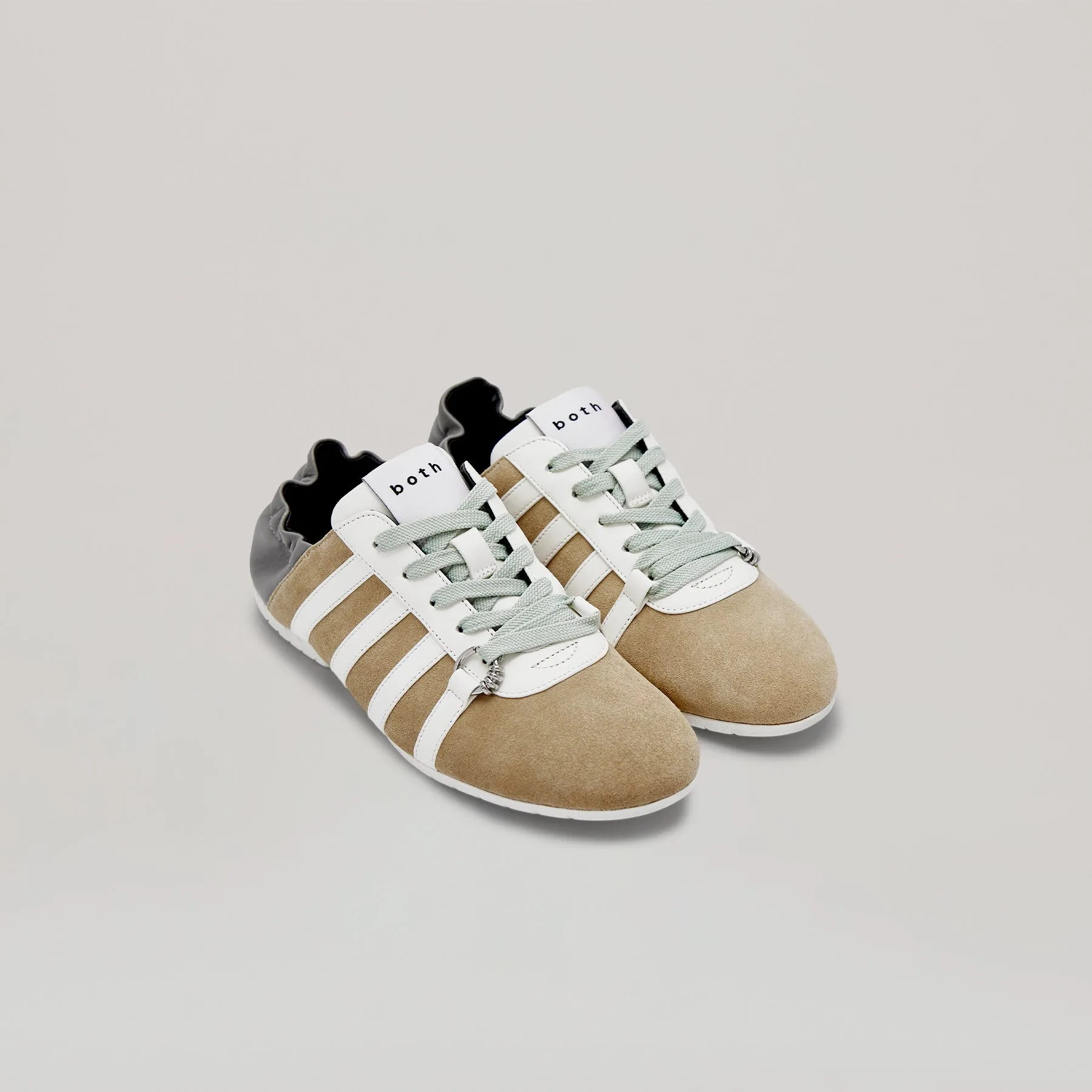 both - TYRES GLIDER LACED UP SNEAKER-KHAKI-GREY/WHITE sold by both product image thumbnail 5