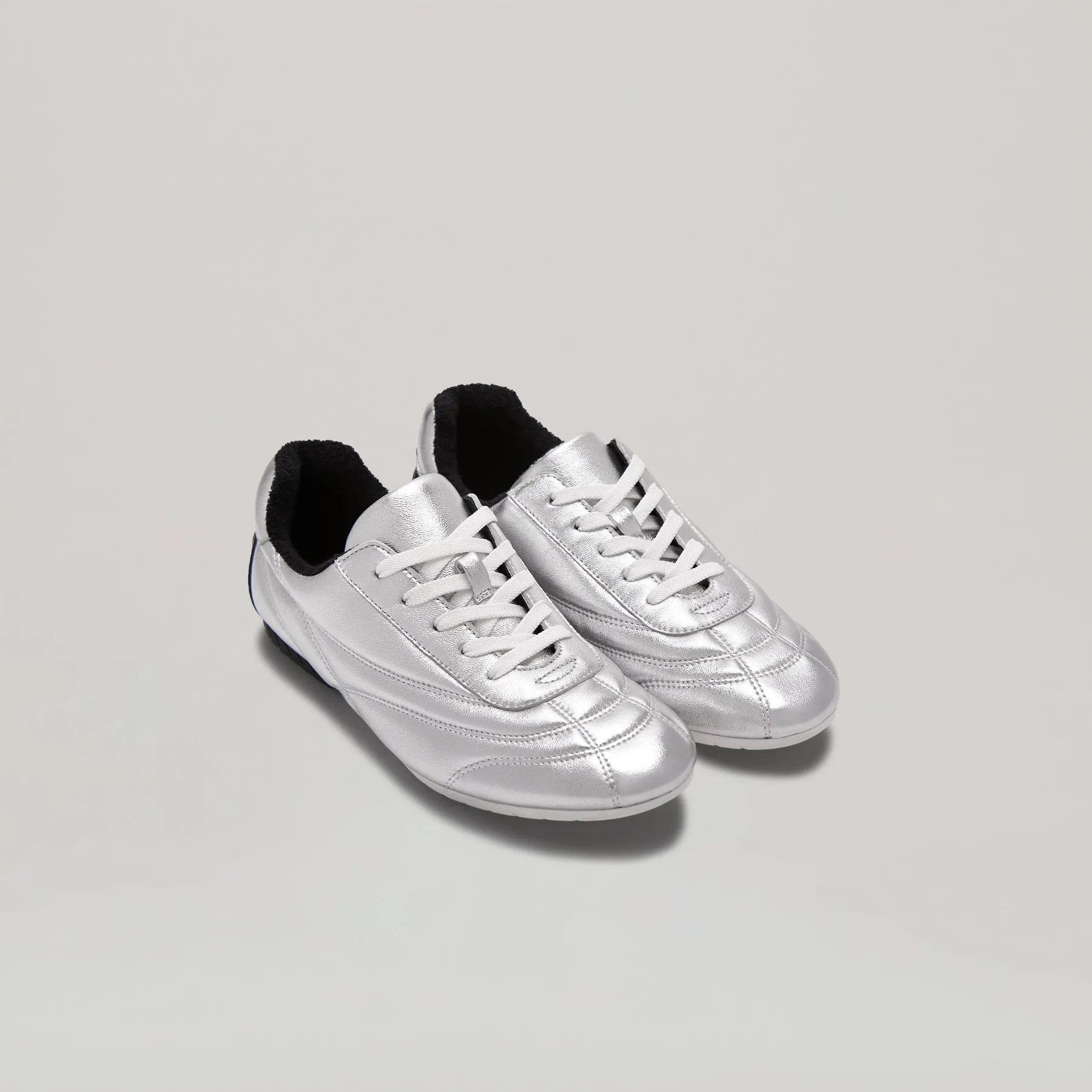 both - TYRES GLIDER SNEAKER-SILVER/BLACK sold by both product image thumbnail 5