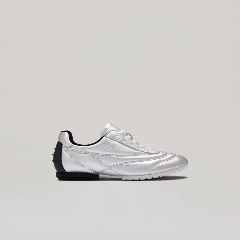 both - TYRES GLIDER SNEAKER-SILVER/BLACK sold by both