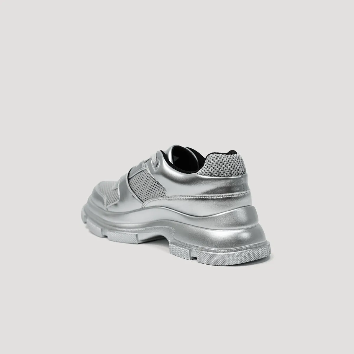 both - GAO EVA SNEAKER-SILVER/SILVER sold by both product image thumbnail 3