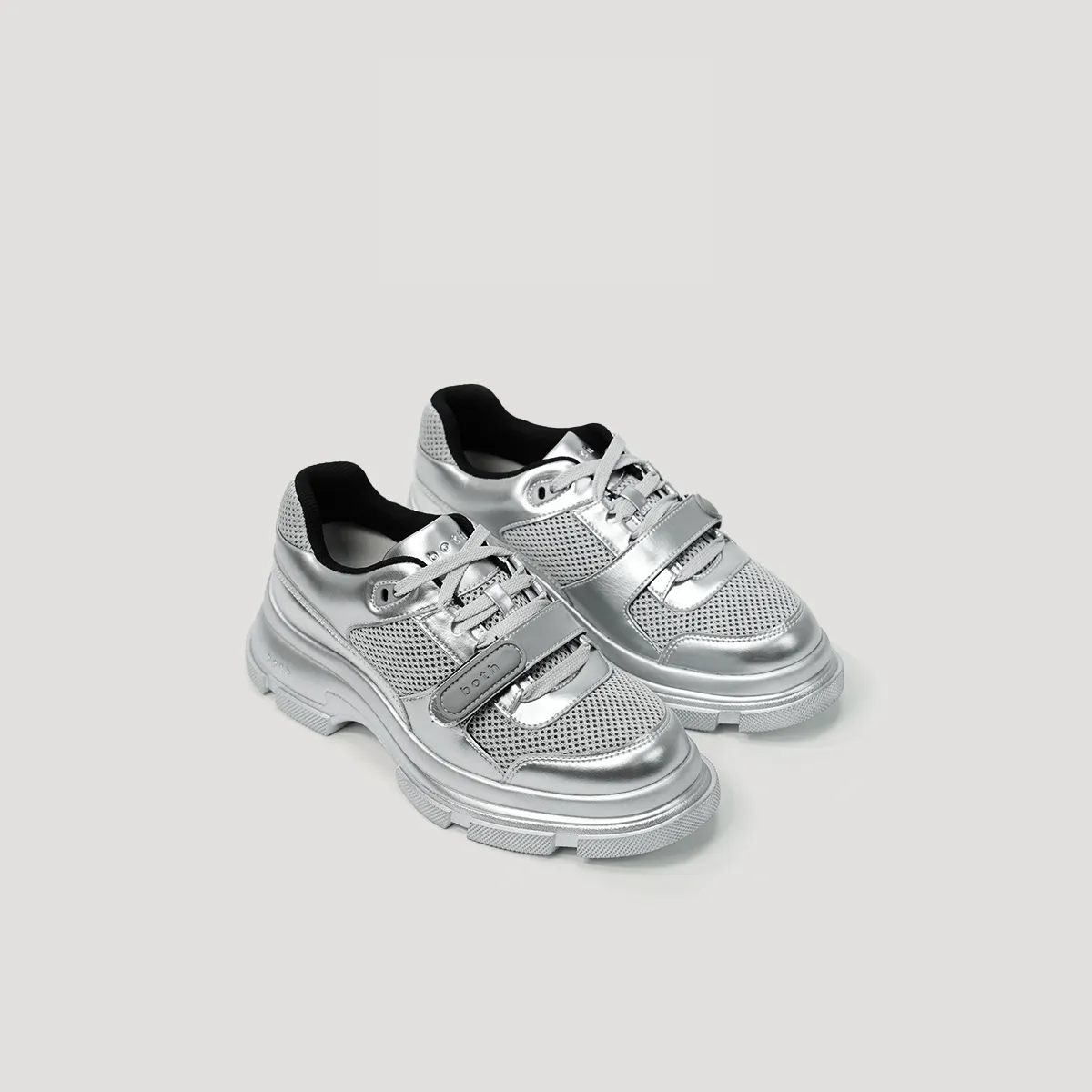 both - GAO EVA SNEAKER-SILVER/SILVER sold by both product image thumbnail 5
