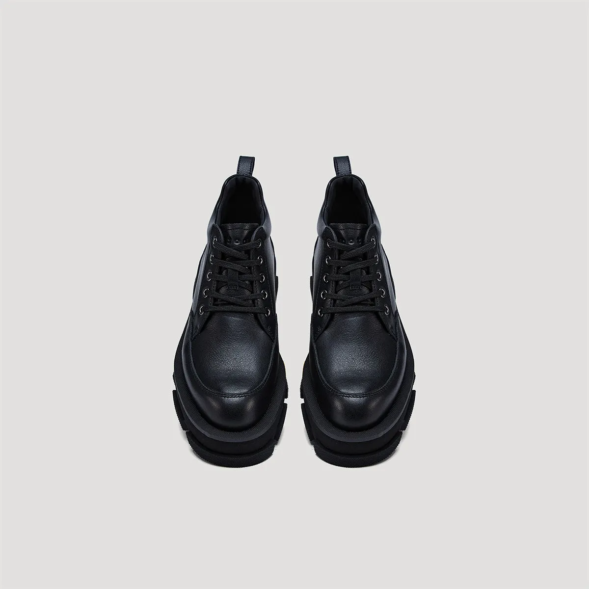 both - GAO PLATFORM MID ARMY BOOTS-BLACK/BLACK sold by both product image thumbnail 3