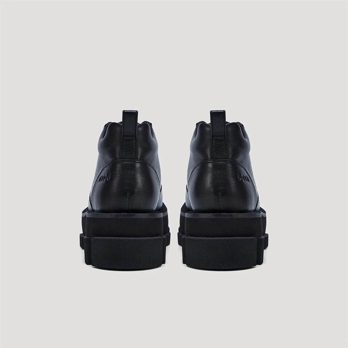 both - GAO PLATFORM MID ARMY BOOTS-BLACK/BLACK sold by both product image thumbnail 4