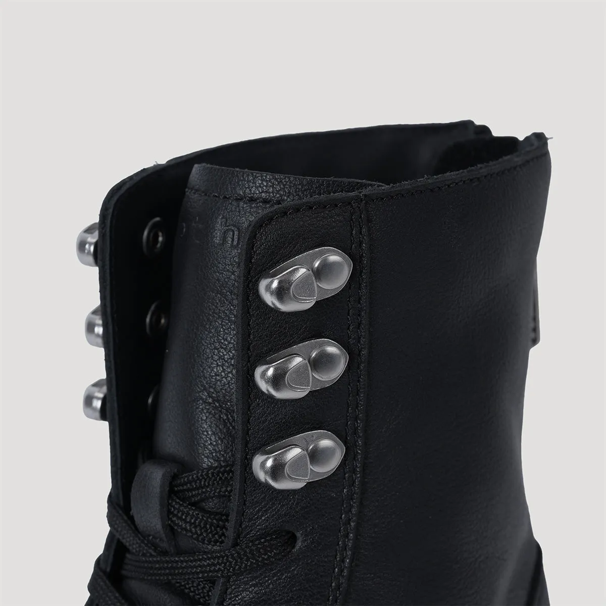 both - GAO PLATFORM ARMY BOOTS-BLACK/BLACK sold by both product image thumbnail 5