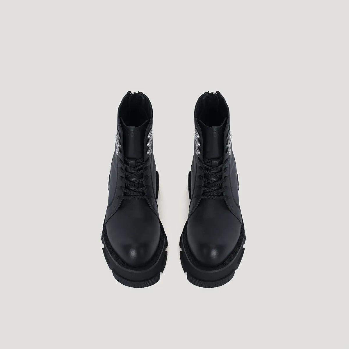 both - GAO PLATFORM ARMY BOOTS-BLACK/BLACK sold by both product image thumbnail 3