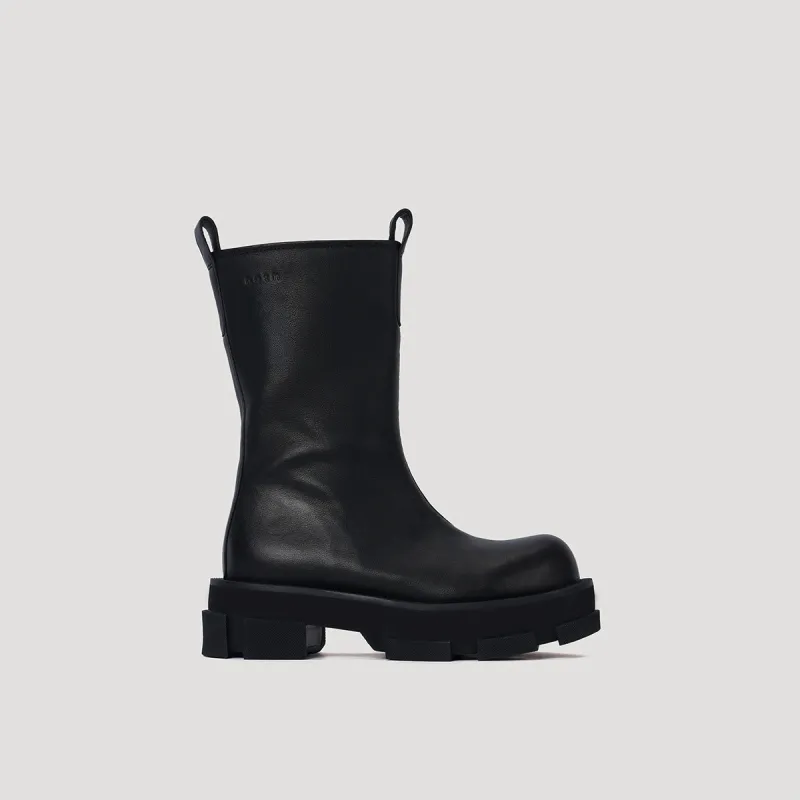both - GAO PLATFORM HELIUM BOOTS-BLACK/BLACK made by both