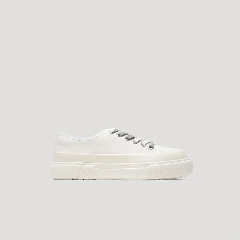 both - EVA PLATFORM CLASSIC SNEAKER-WHITE/WHITE made by both