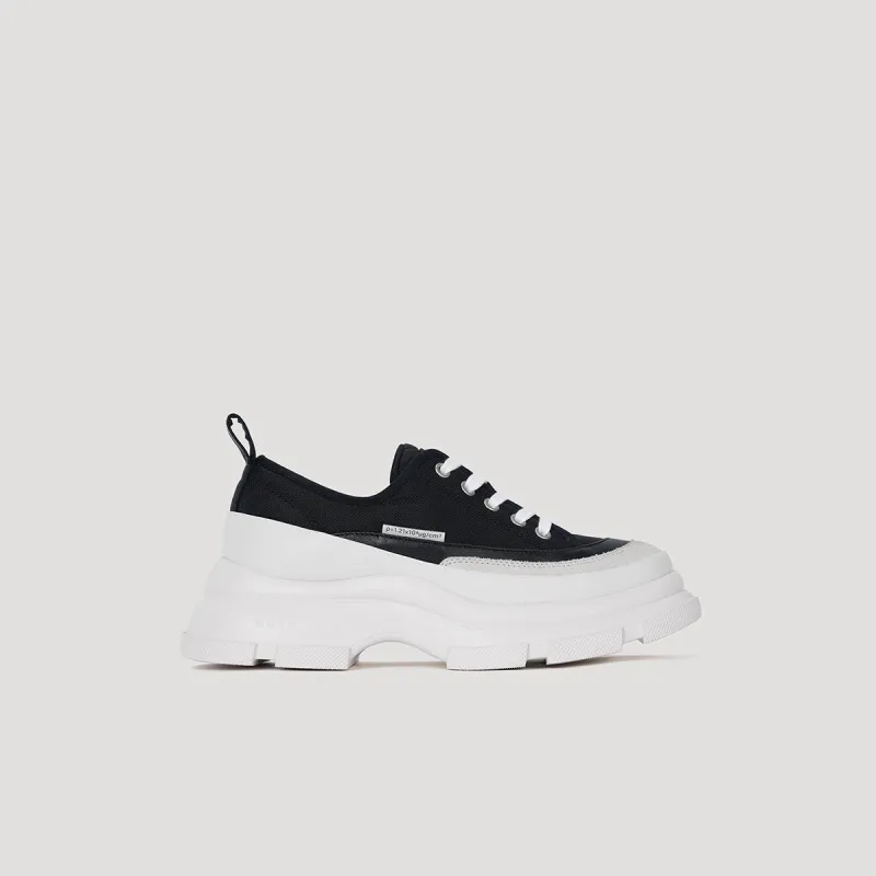 both - GAO EVA RUNNER-BLACK/WHITE made by both