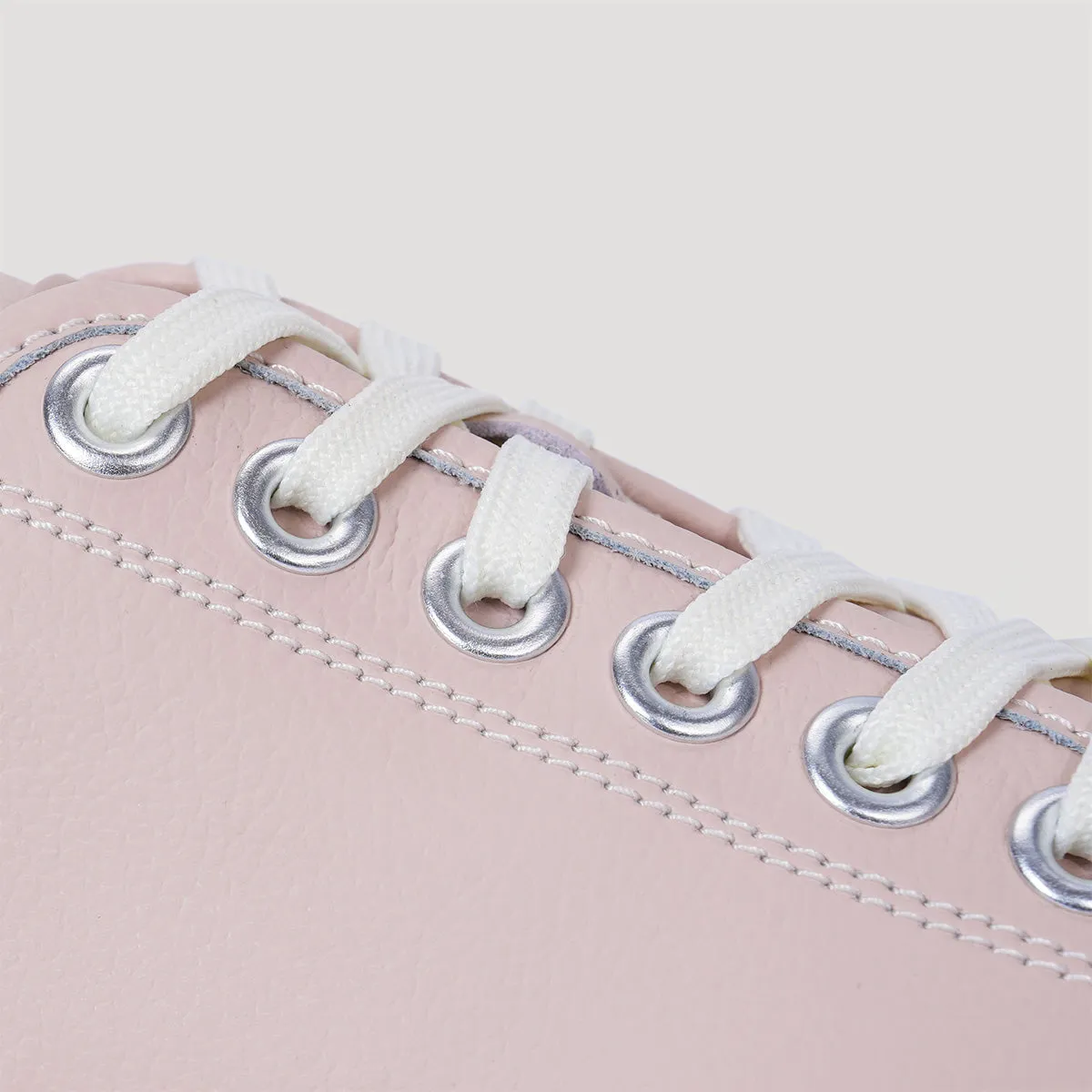both - EVA PLATFORM SIGNATURE SNEAKER-DUSTY-PINK/BEIGE sold by both product image thumbnail 5