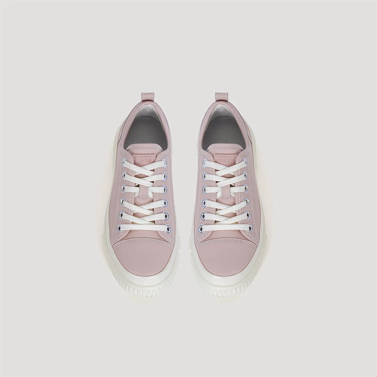 both - EVA PLATFORM SIGNATURE SNEAKER-DUSTY-PINK/BEIGE sold by both product image thumbnail 3