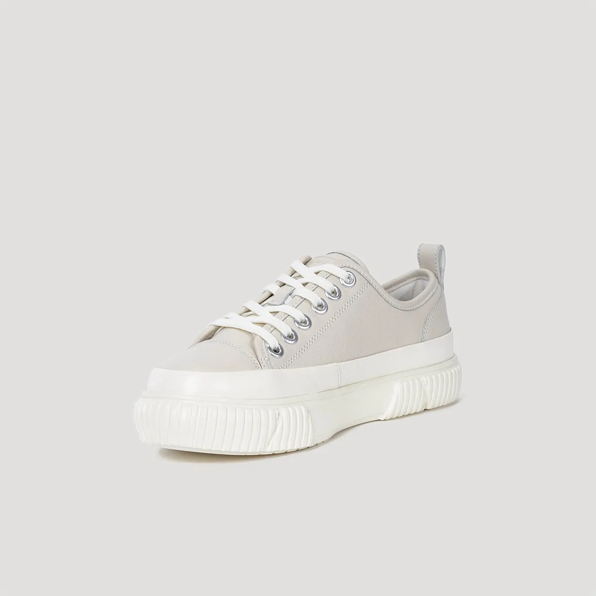 both - EVA PLATFORM SIGNATURE SNEAKER-BEIGE/BEIGE sold by both product image thumbnail 2