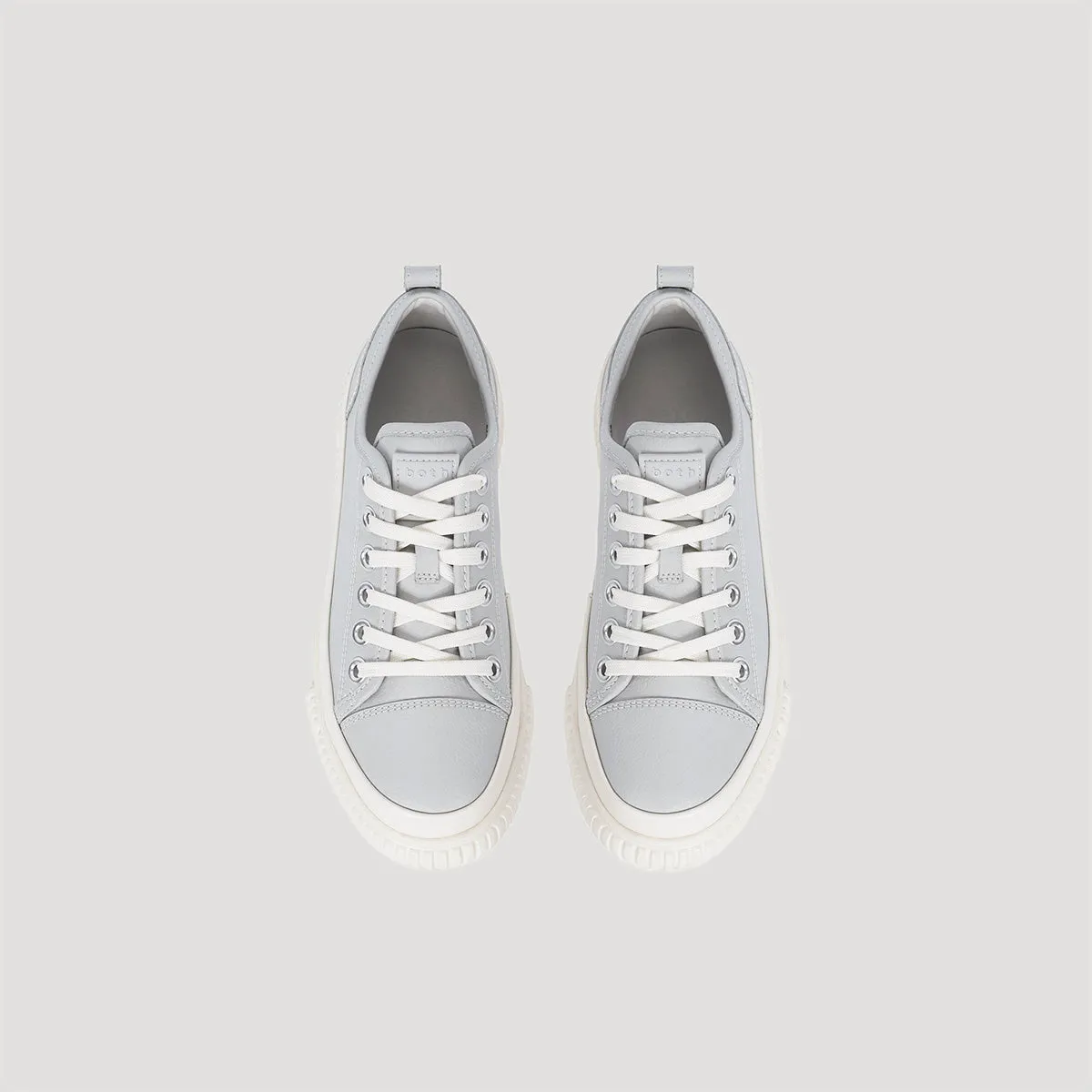 EVA PLATFORM SIGNATURE SNEAKER - LT-GREY/BEIGE sold by both product image thumbnail 3