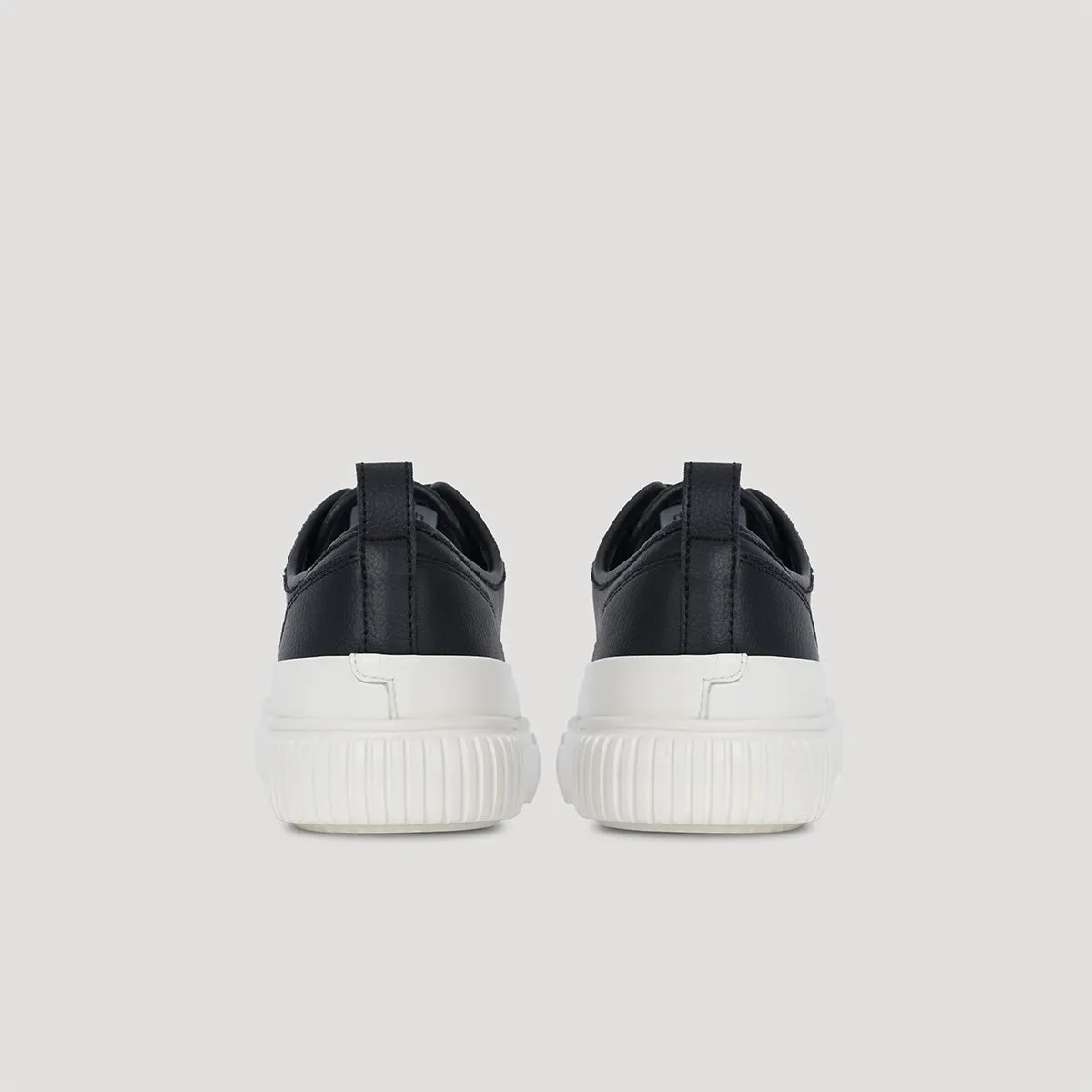 both - EVA PLATFORM SIGNATURE SNEAKER-BLACK/BEIGE sold by both product image thumbnail 4