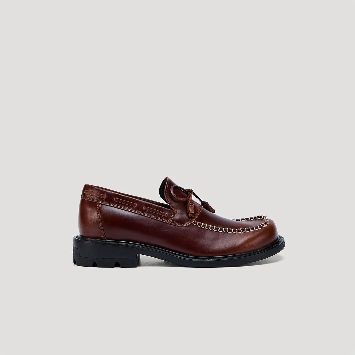 both - RE:RE BOOTIE LOAFER-AUBURN/BLACK sold by both