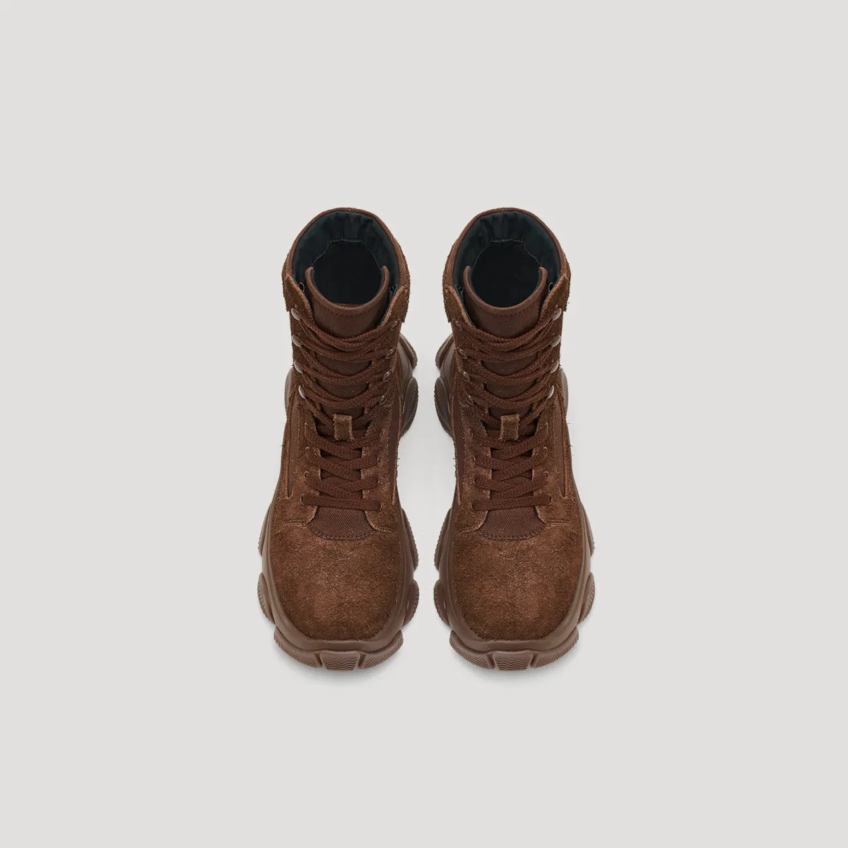 GUM BASTION COMBAT BOOTS - BROWN/BROWN sold by both product image thumbnail 3