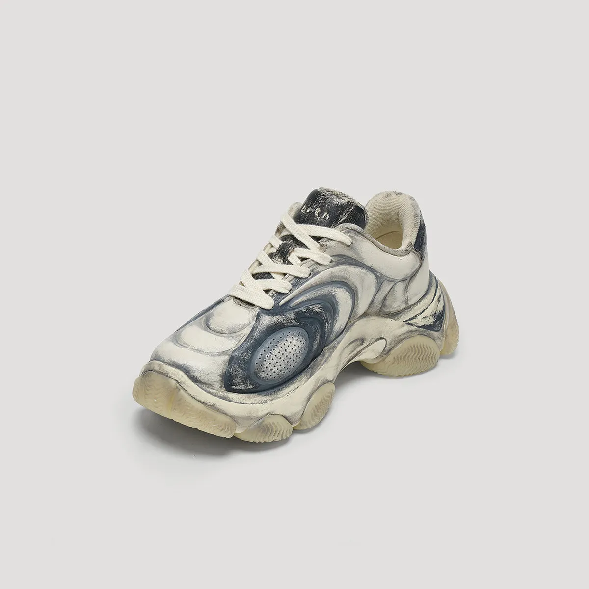 GUM RIPPLE SNEAKER - BLACK-WHITE/WHITE sold by both product image thumbnail 2