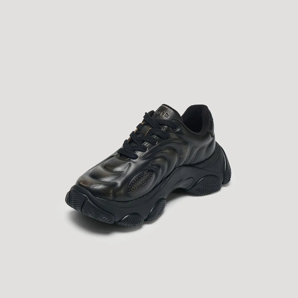 GUM RIPPLE SNEAKER - BLACK/BLACK sold by both product image thumbnail 2