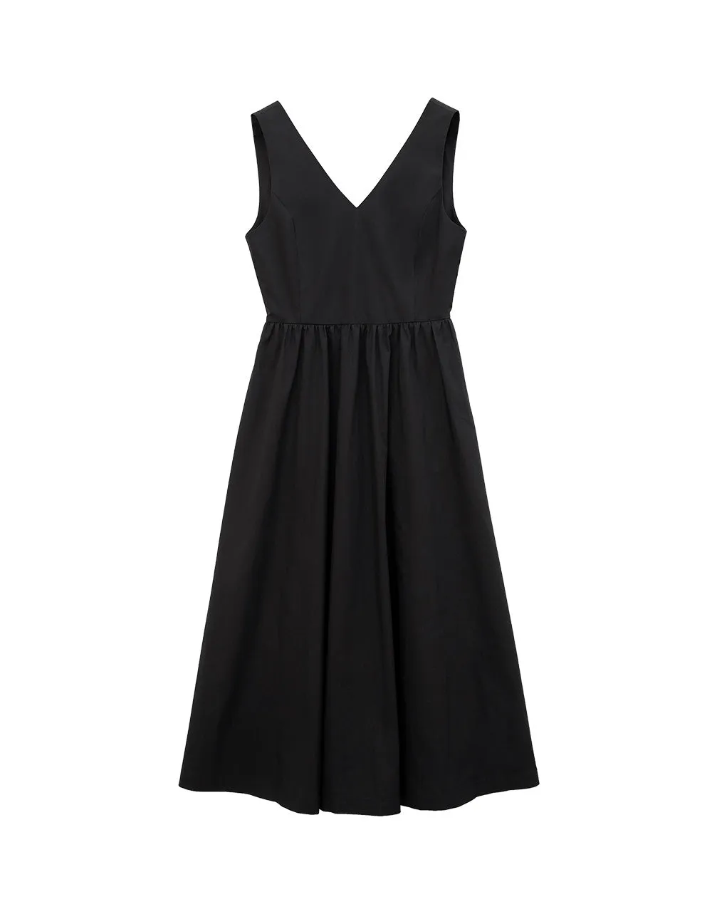 V-Backless Flare Dress sold by PVCS