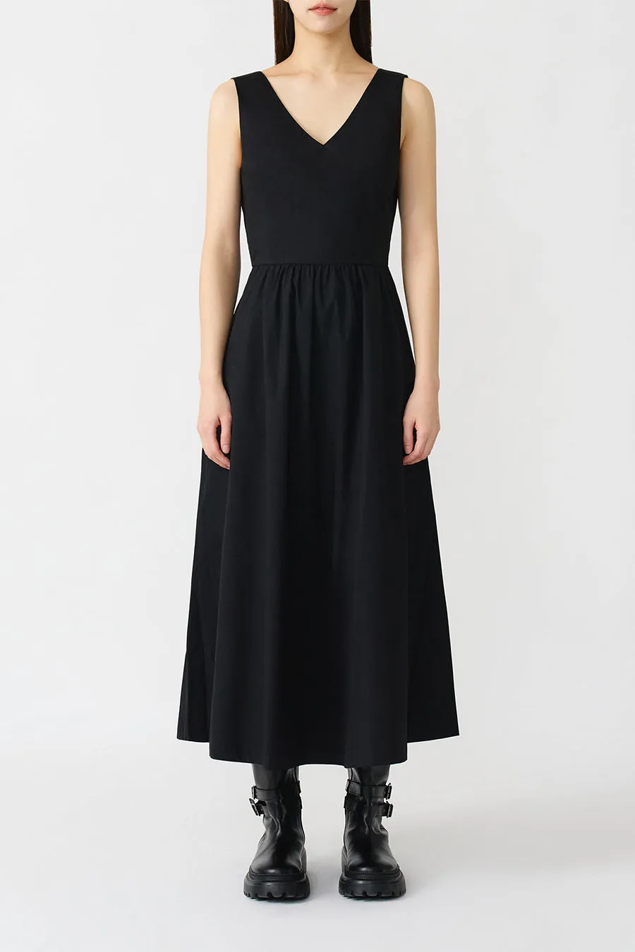 V-Backless Flare Dress sold by PVCS product image thumbnail 3