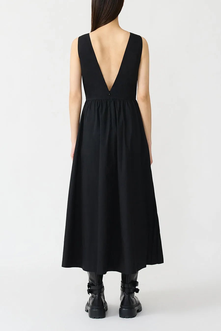 V-Backless Flare Dress sold by PVCS product image thumbnail 5