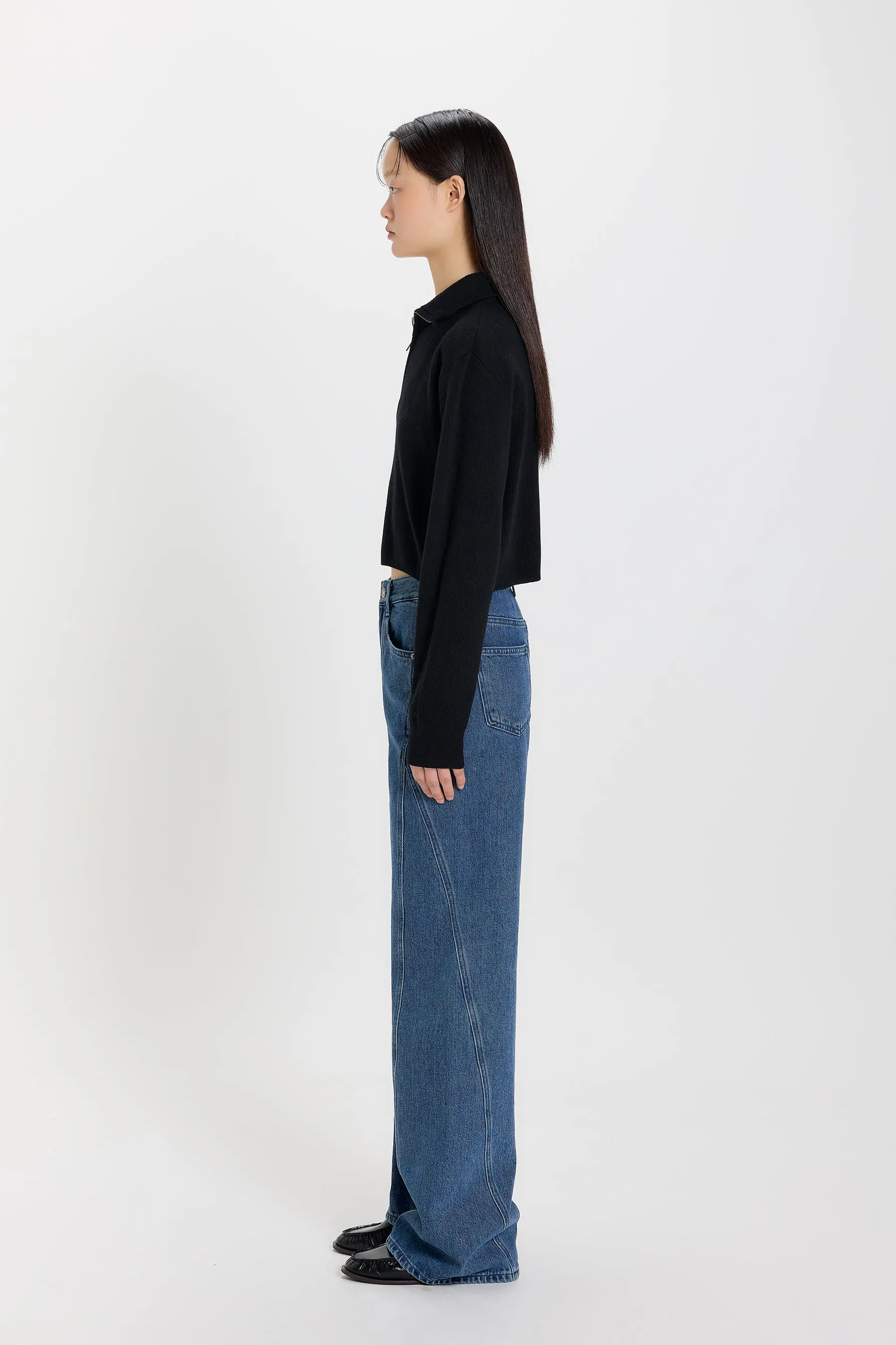 High-neck Cropped Half-Zip sold by PVCS product image thumbnail 4