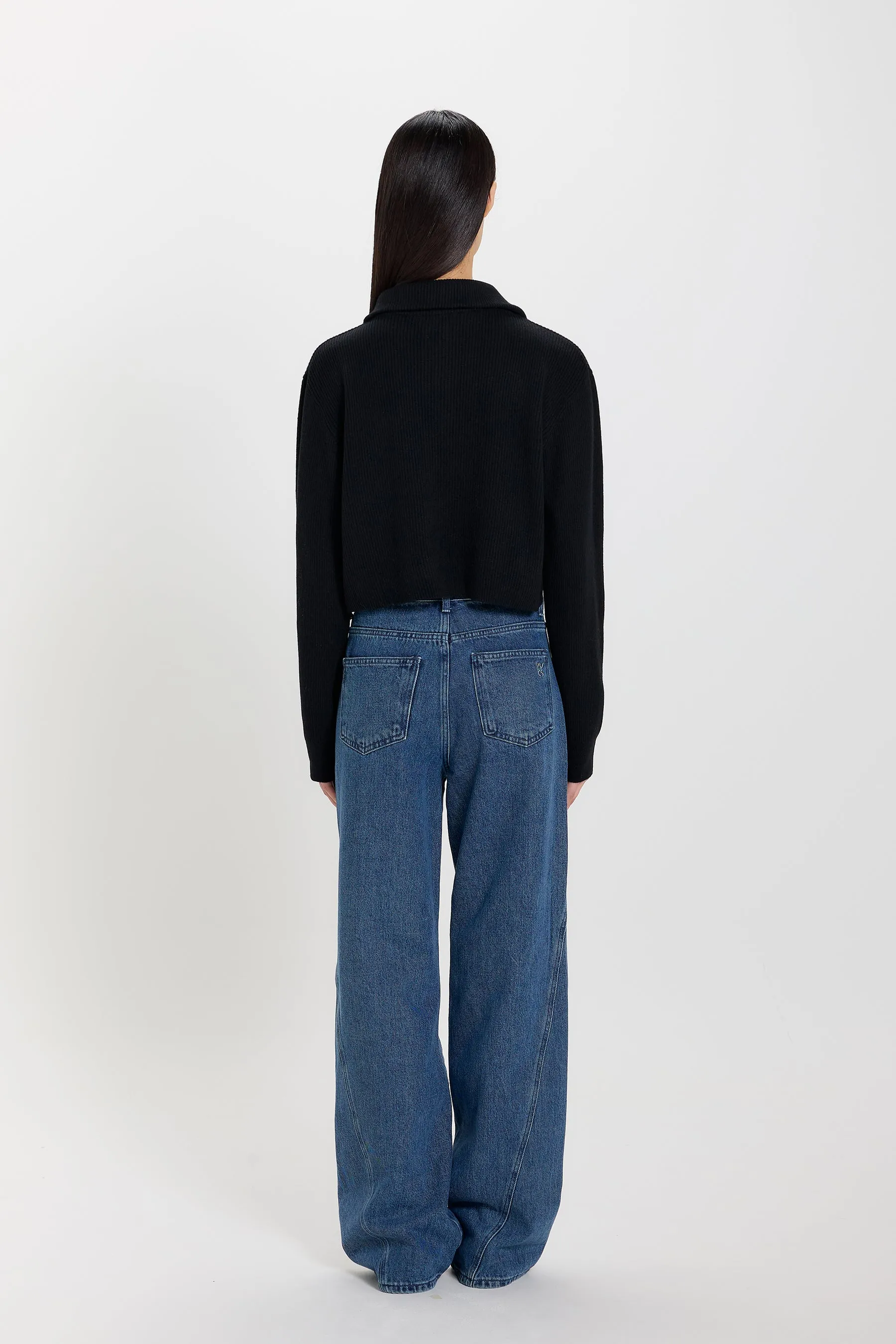 High-neck Cropped Half-Zip sold by PVCS product image thumbnail 5