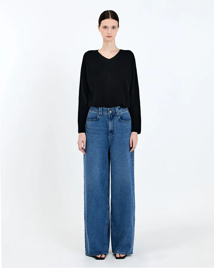 Witty V-Neck Knit Top sold by PVCS product image thumbnail 2