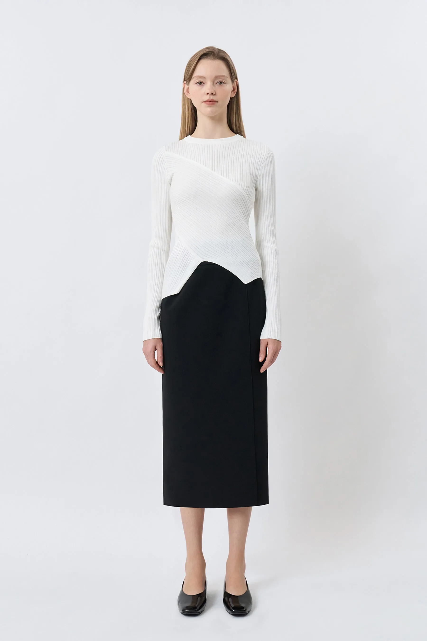 Slit Pencil Skirt sold by PVCS product image thumbnail 3