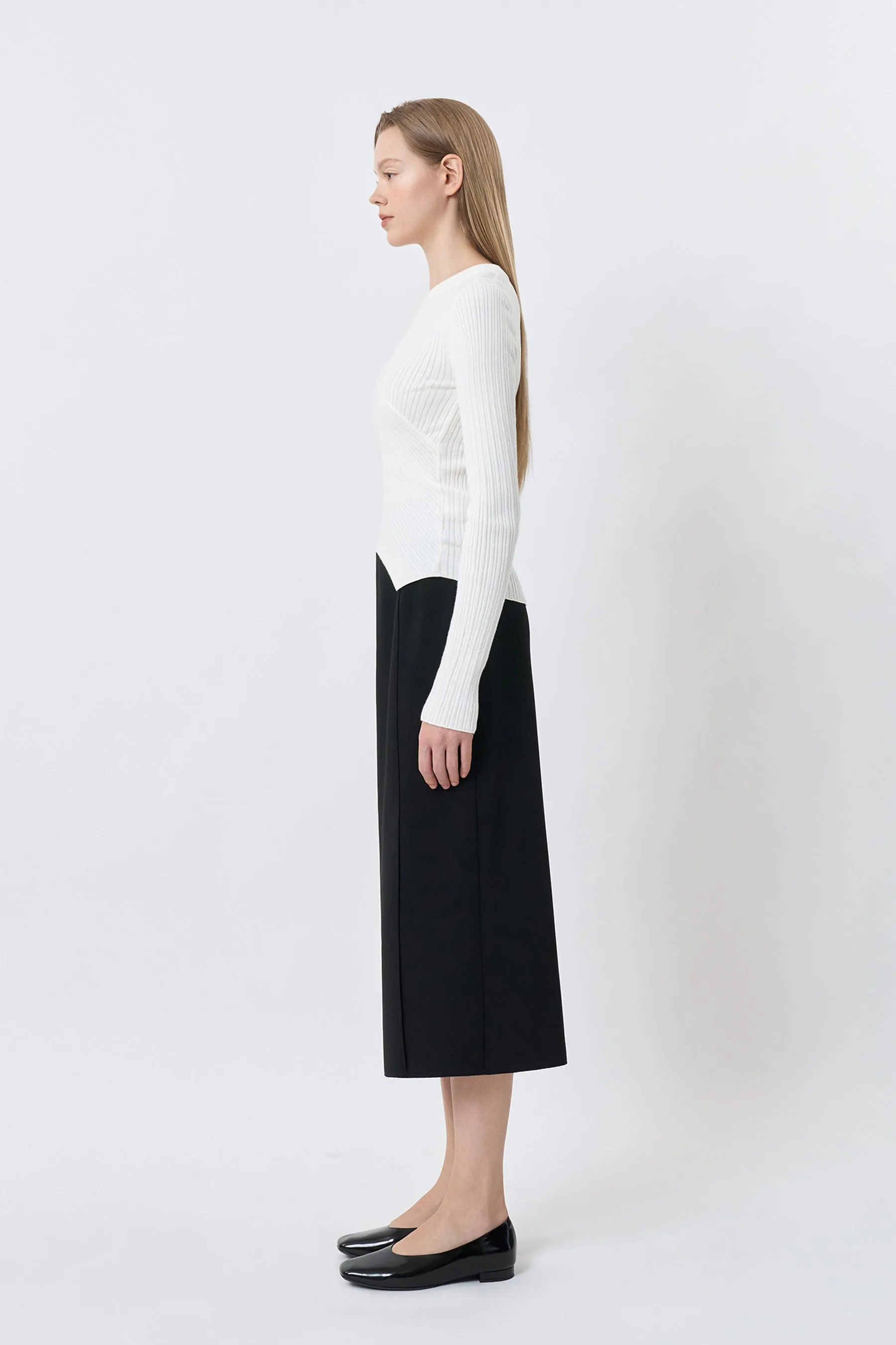 Slit Pencil Skirt sold by PVCS product image thumbnail 4