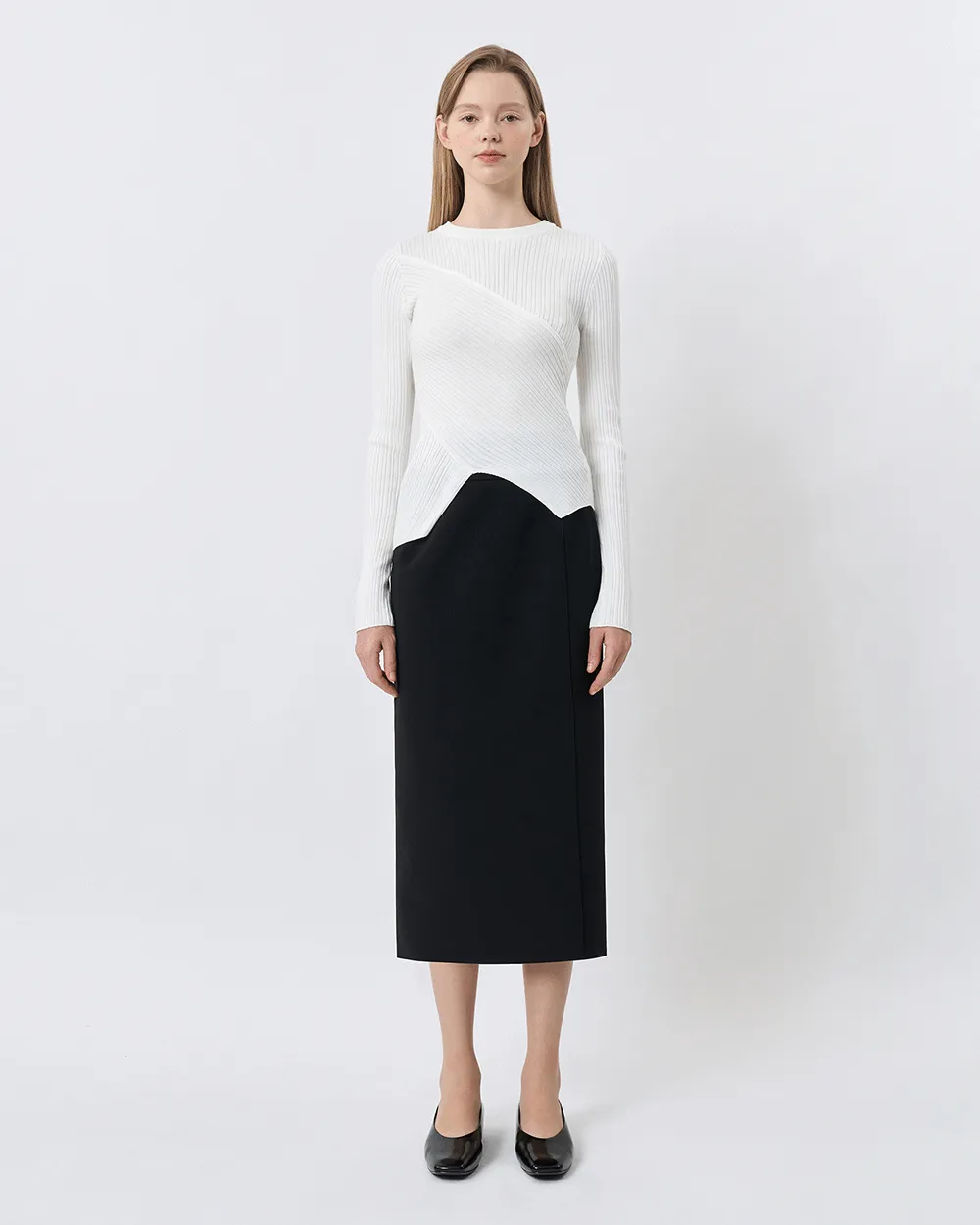 Slit Pencil Skirt sold by PVCS product image thumbnail 2