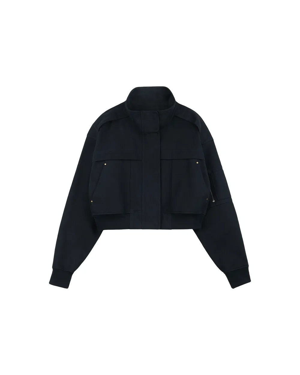 Cropped Aviator Jacket sold by PVCS