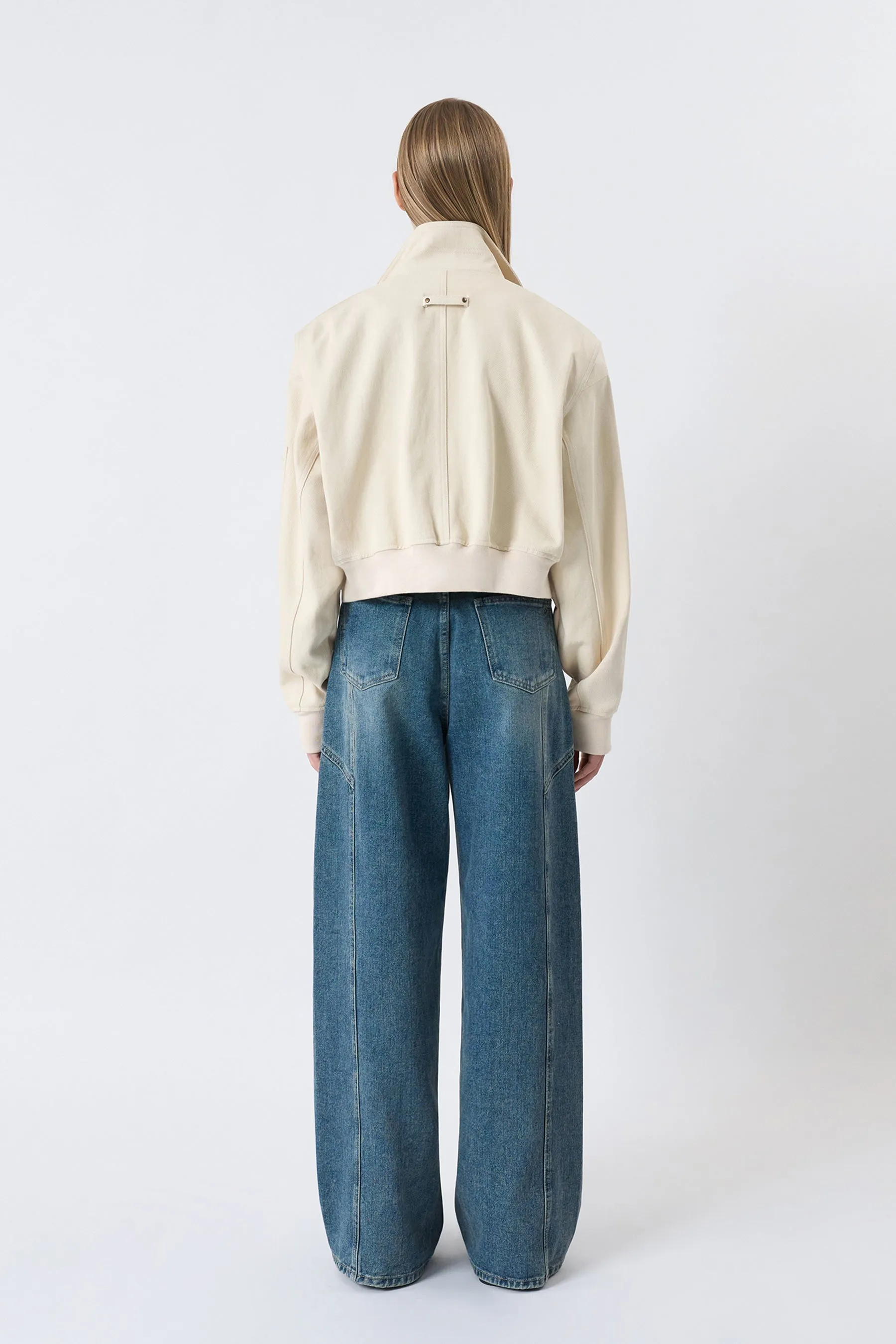 Cropped Aviator Jacket sold by PVCS product image thumbnail 5