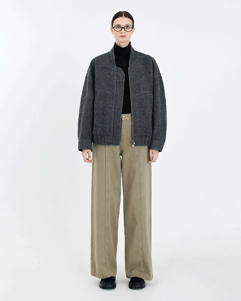 Tweed Bomber Jacket sold by PVCS product image thumbnail 2