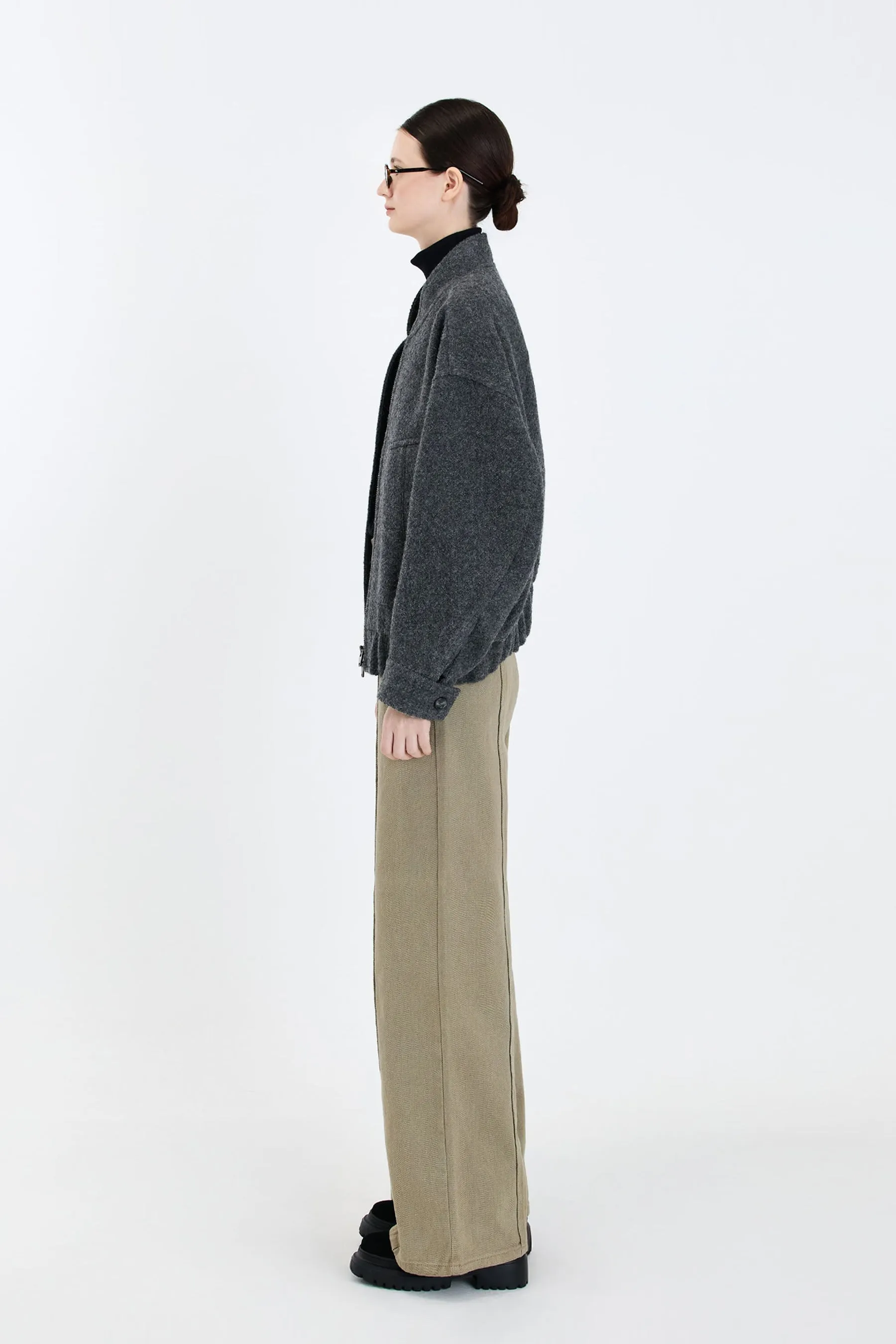 Tweed Bomber Jacket sold by PVCS product image thumbnail 4