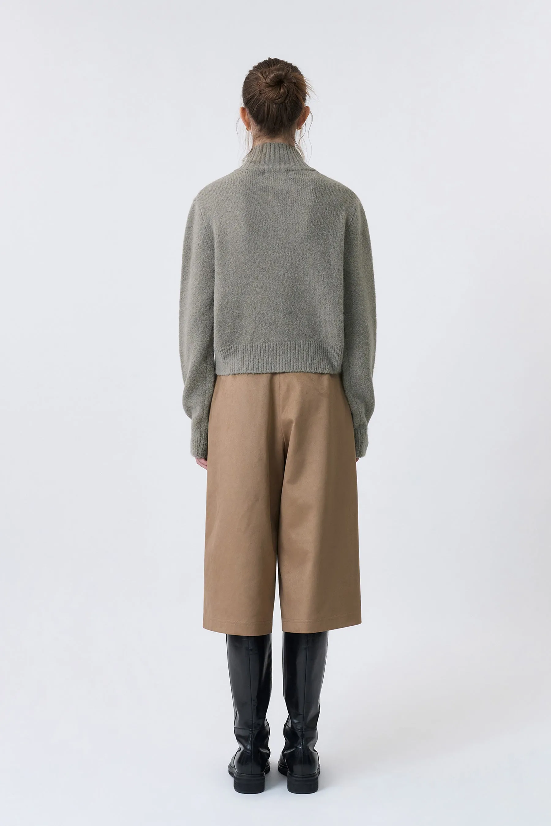 High Neck Button Cardigan sold by PVCS product image thumbnail 5