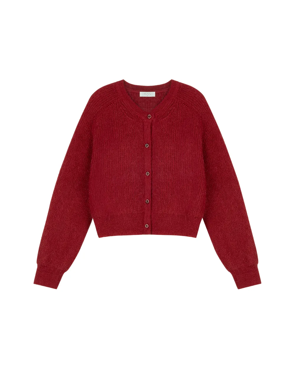 Mohair Raglan Knit Cardigan sold by PVCS