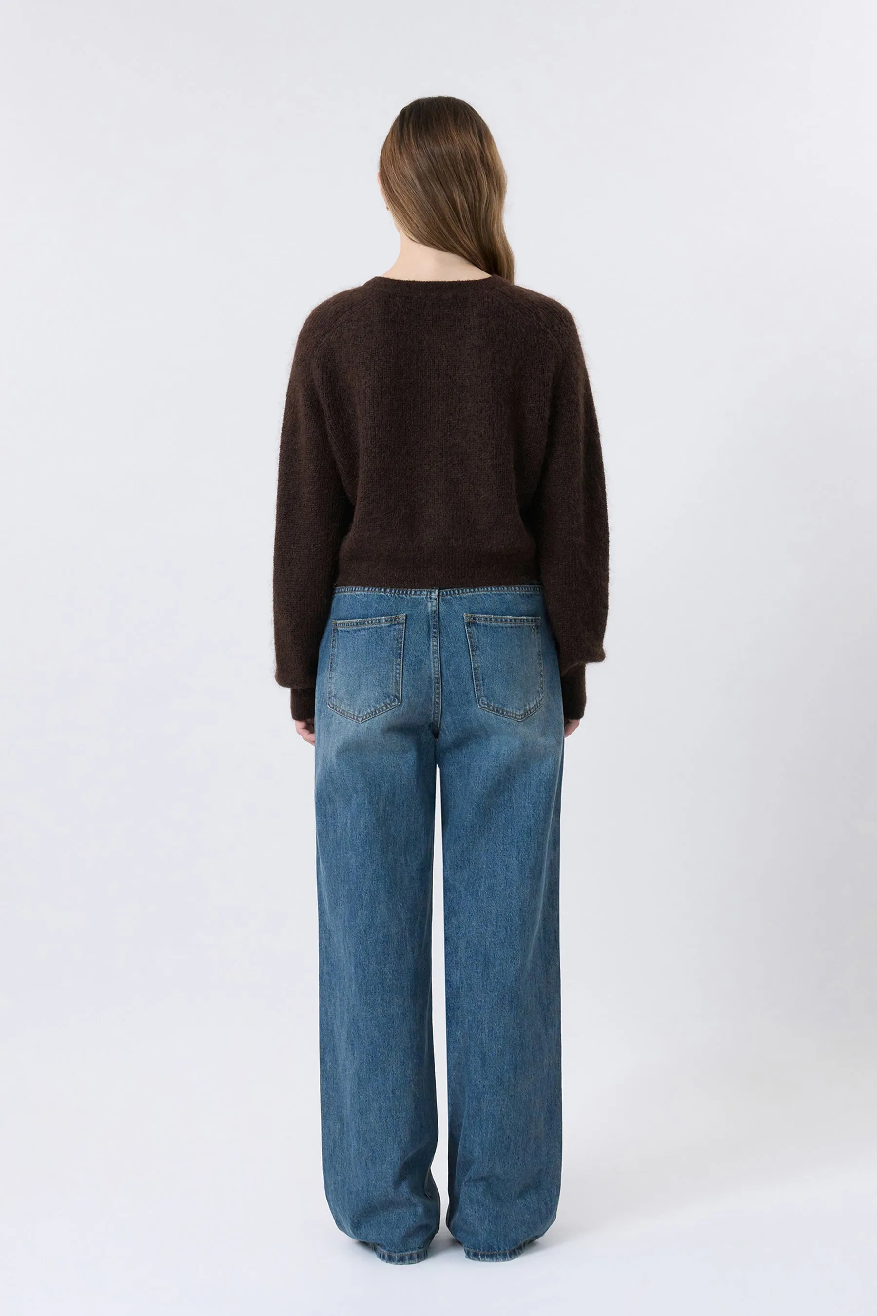 Mohair Raglan Knit Cardigan sold by PVCS product image thumbnail 5