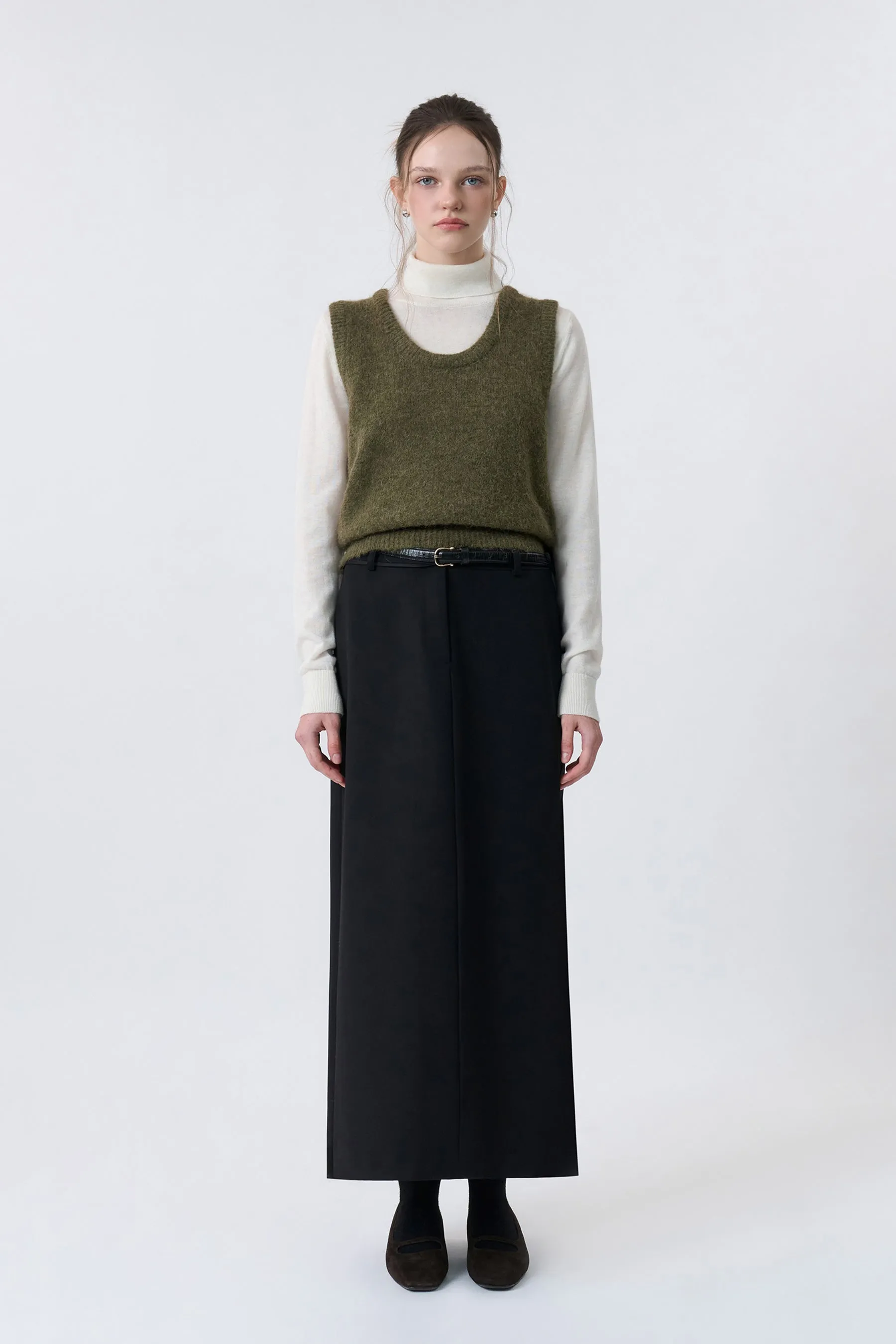 Hairy U-neck Sleeveless Top sold by PVCS product image thumbnail 3