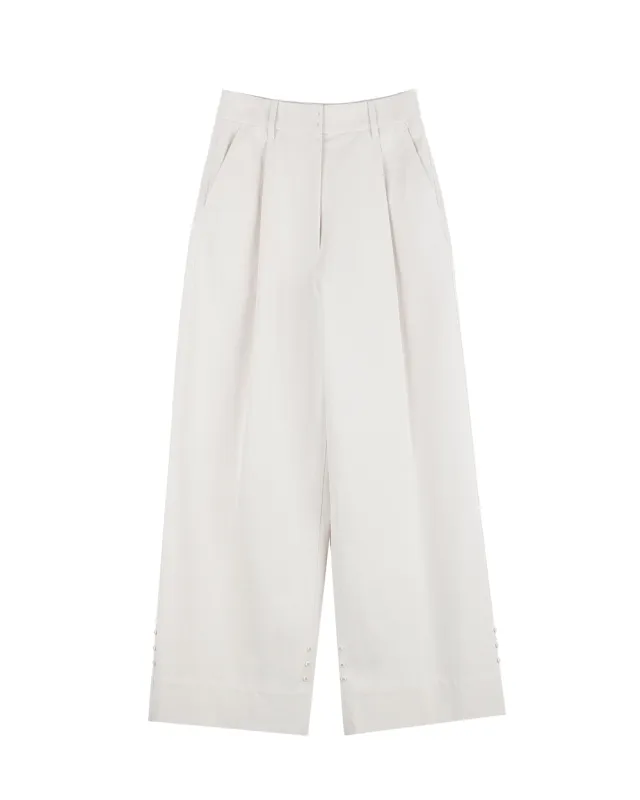 Bartack Detail Roll-up Pants made by PVCS
