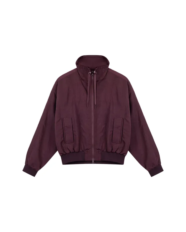 High-Collar Windbreaker made by PVCS
