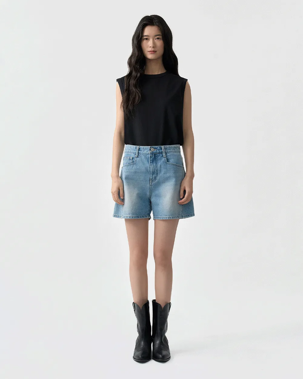 Minimal Sleeveless Knit Top sold by PVCS product image thumbnail 2