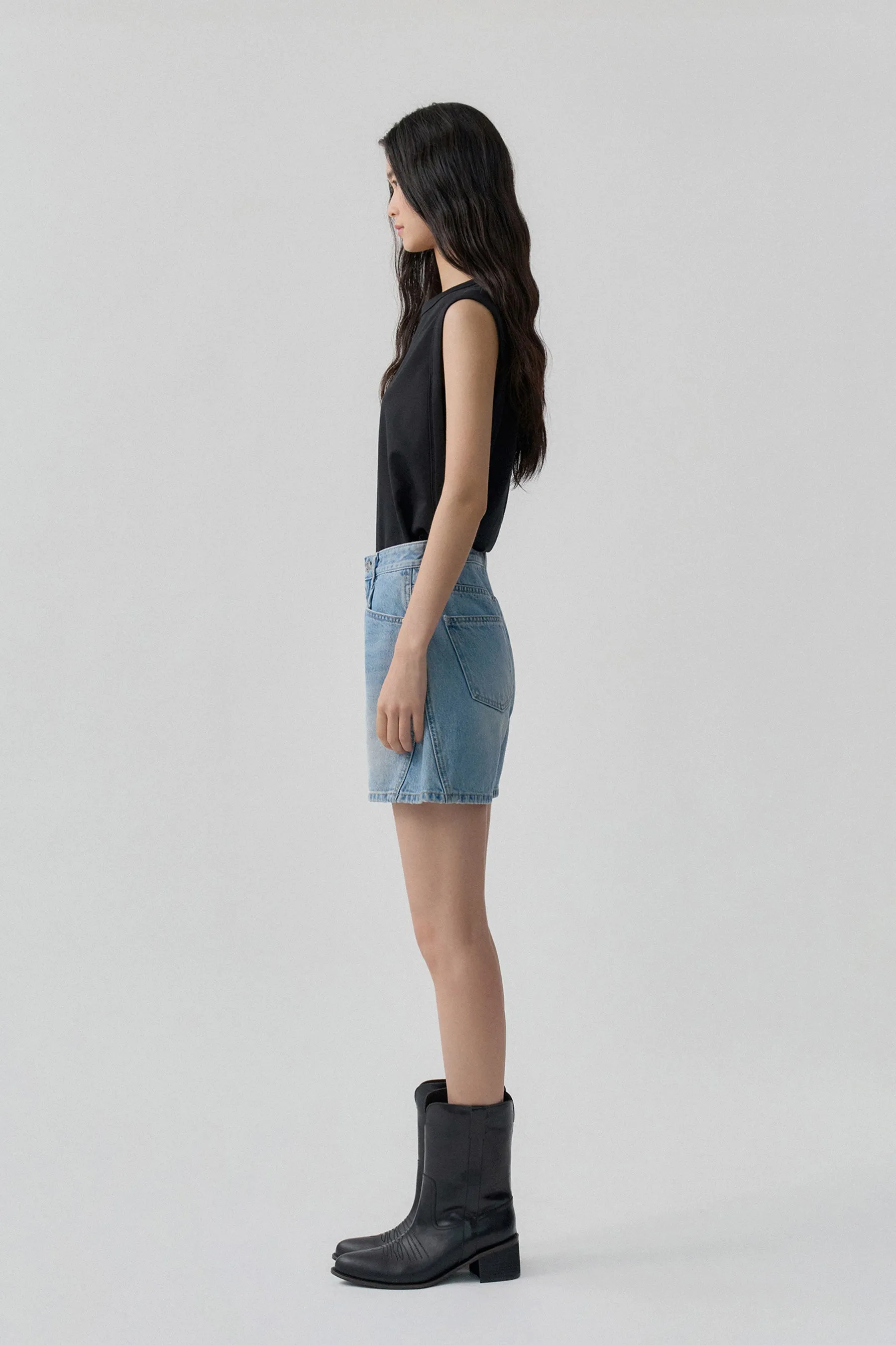 Minimal Sleeveless Knit Top sold by PVCS product image thumbnail 4