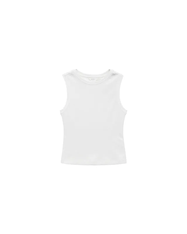 Back Seam Detail Tank Top made by PVCS