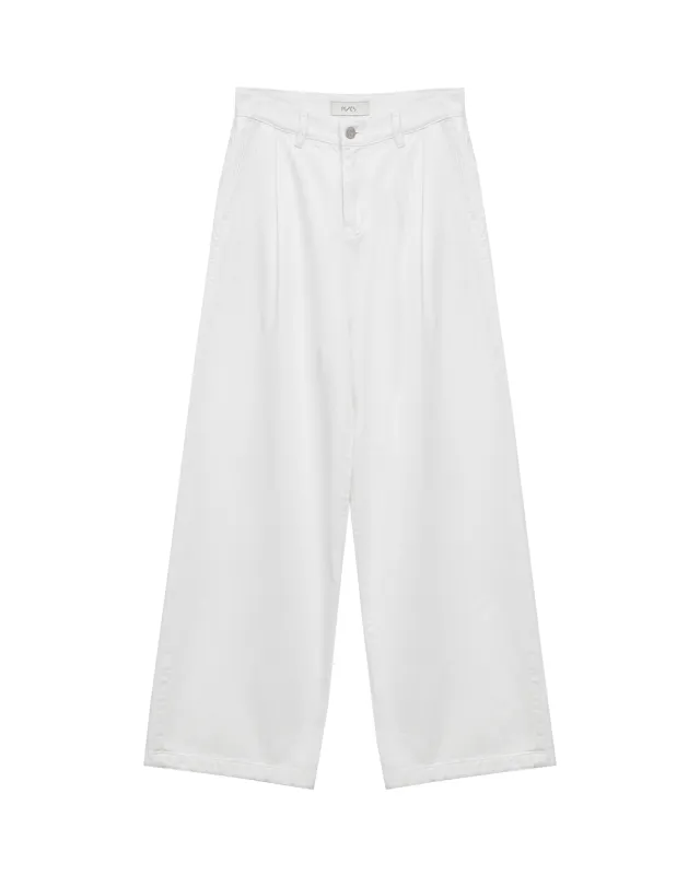 Tencel Blend Wide Leg Jeans made by PVCS