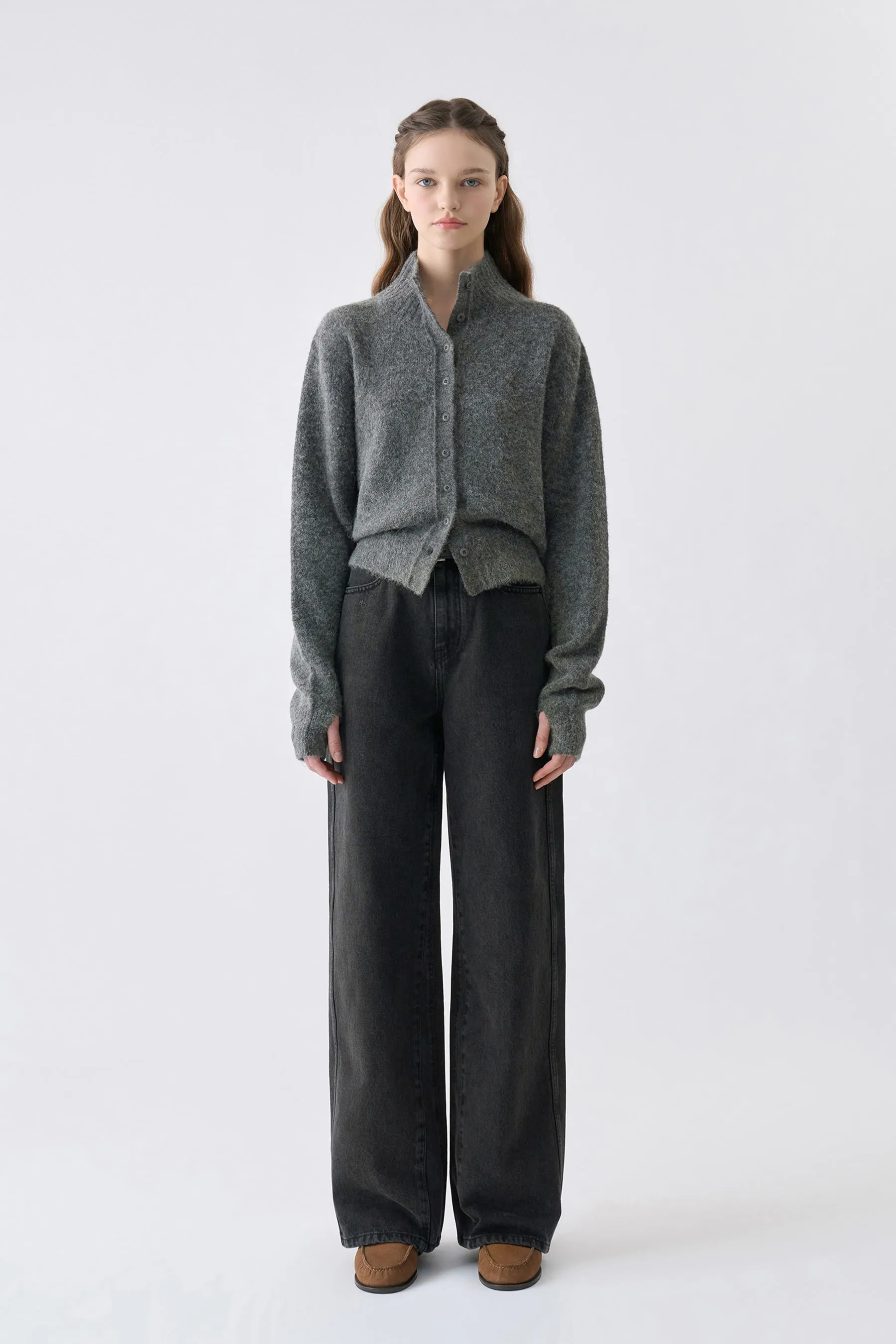 Opening Panel Wide Denim Pants sold by PVCS product image thumbnail 3