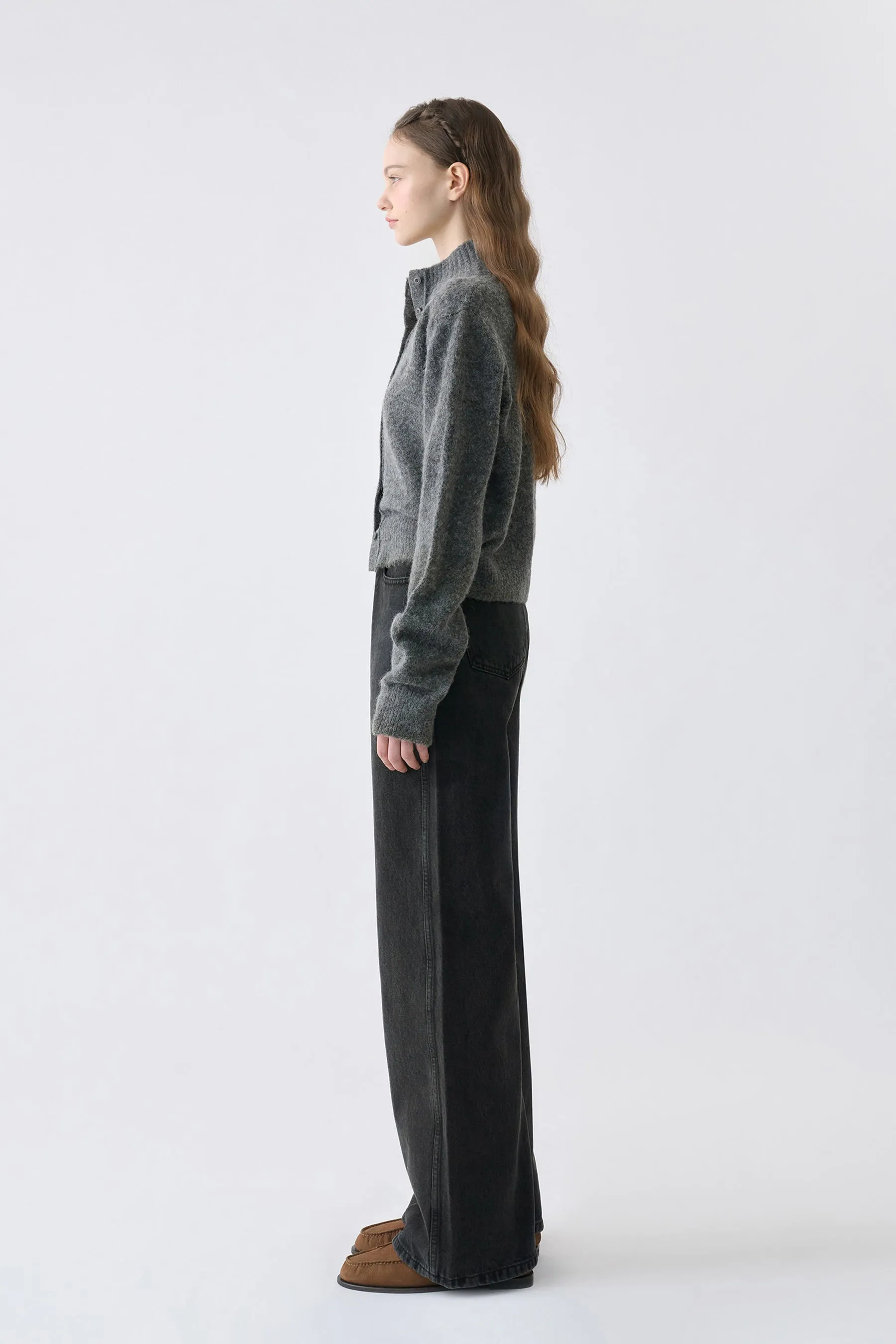 Opening Panel Wide Denim Pants sold by PVCS product image thumbnail 4