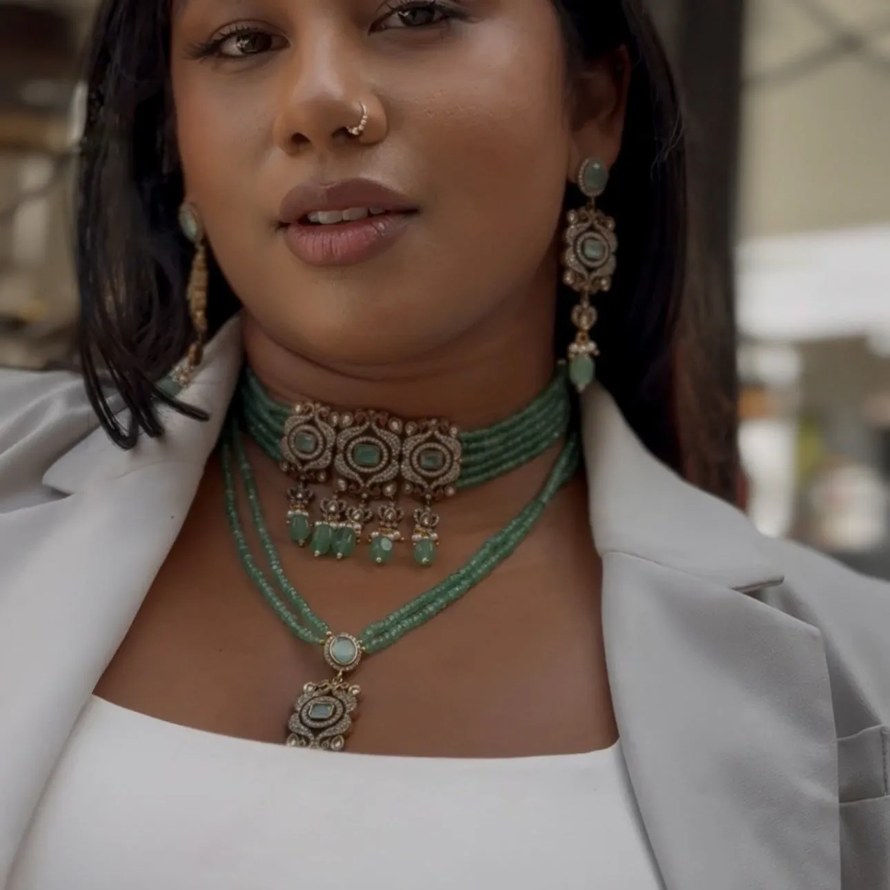 Annetta Earrings sold by Veronica Tharmalingam product image thumbnail 4