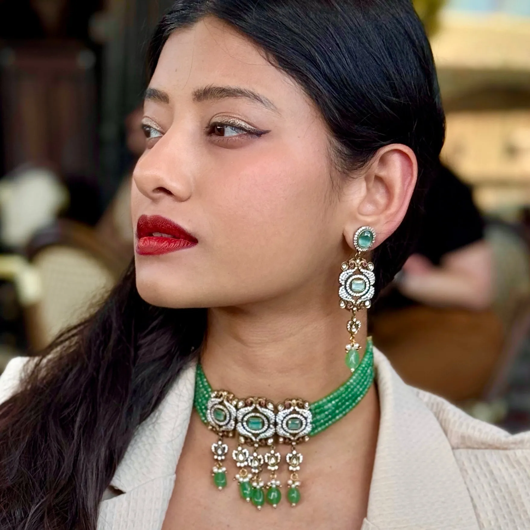 Annetta Earrings sold by Veronica Tharmalingam product image thumbnail 2